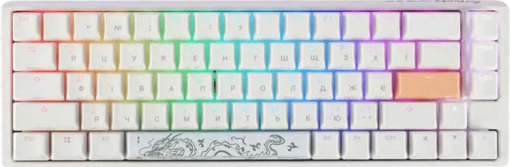 Механічна клавіатура Ducky One 3 SF Cherry MX Brown RGB White UA