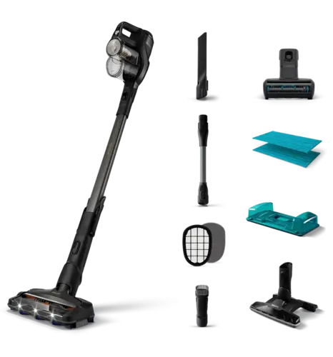 Мийний бездротовий пилосос Philips Aqua Plus XC8349/01