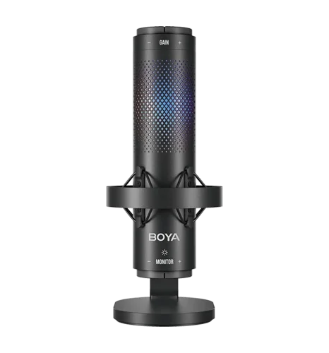 Мікрофон конденсаторний зі зміною діаграми спрямованості BOYA K9 RGB Black