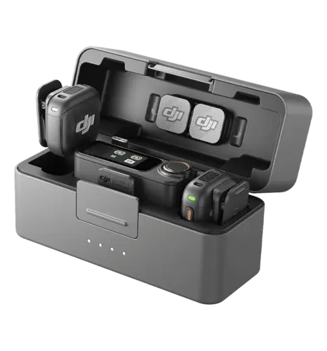 Мікрофонна радіосистема DJI Mic 3 (2 TX + 1 RX + Charging Case) (CP.RN.00000480.01)