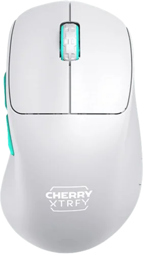 Миша Cherry Xtrfy M64, WL/USB-A, RGB, білий