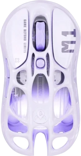 Миша GravaStar Mercury M1 Pro, magnesium alloy body, BT/WL/USB-A, RGB, Lavender Purple