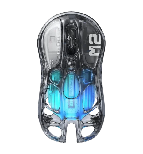 Миша GravaStar Mercury M2 -A RGB чорно-прозорий
