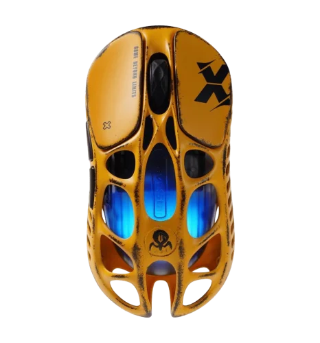 Миша GravaStar Mercury X -A RGB Battle-Worn Yellow