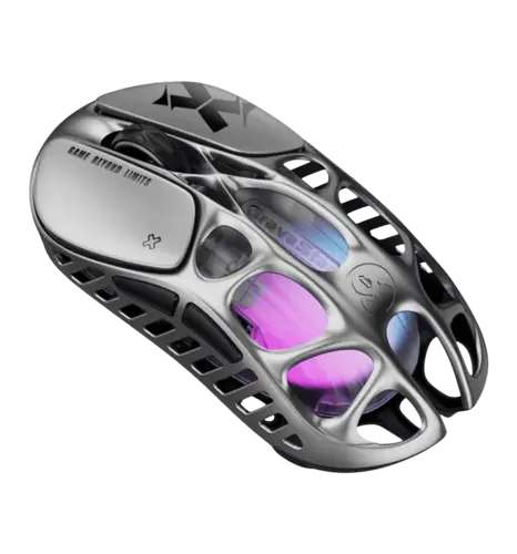 Миша GravaStar Mercury X, BT/WL/USB-A, RGB, сірий