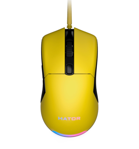 Миша HATOR Pulsar 2 (HTM-512) yellow
