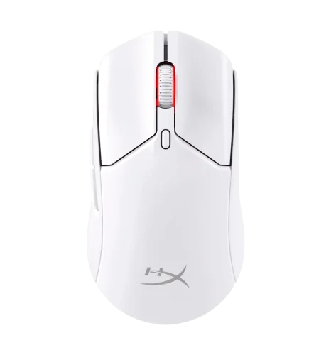 Мышь HyperX Pulsefire Haste 2, RGB, USB-A/WL/BT, белая