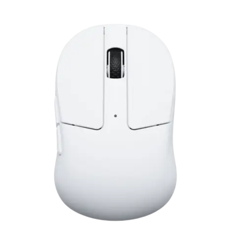 Миша Keychron M4 4K USB-A/USB-C/WL/BT, білий