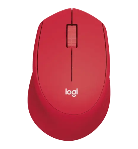 Миша LOGITECH M330 SILENT PLUS Wireless Mouse - RED (910-004911) 
