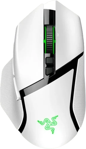 Миша Razer Basilisk V3 Pro, RGB, USB-A/WL/BT, білий