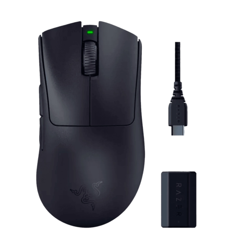 Миша RAZER DeathAdder V3 PRO and HyperPolling Wireless Dongle (RZ01-04630300-R3WL)