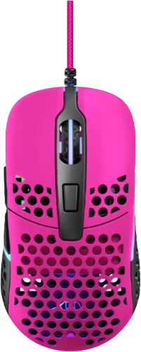 Мышь Xtrfy M42, USB-A, RGB, розовый