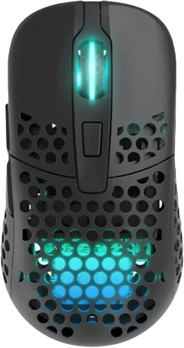Мышь Xtrfy M42, WL/USB-A, RGB, черный