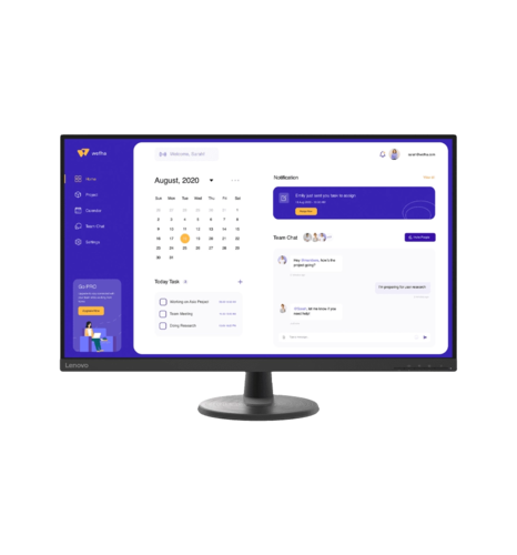 Монітор 31.5" LENOVO C32u-40 VA 4K 60Hz