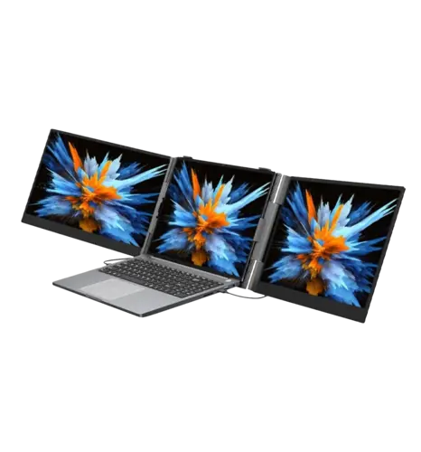 Монітор Blackview Laptop Screen Extender DCM6 14' Dual Grey