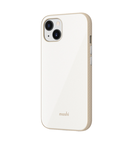 Moshi iGlaze Slim Hardshell Case Pearl White for iPhone 13 (99MO132102)