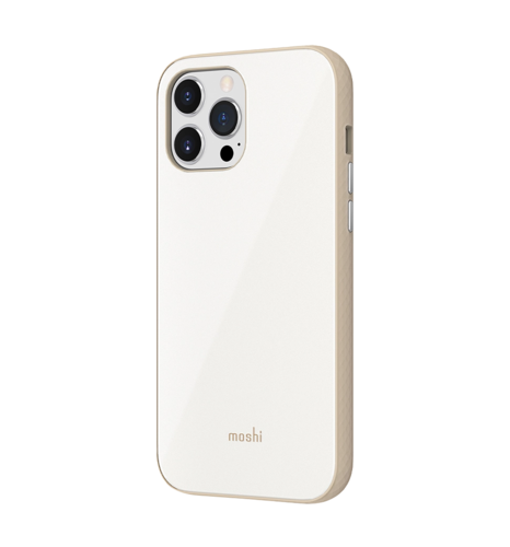 Moshi iGlaze Slim Hardshell Case Pearl White for iPhone 13 Pro Max (99MO132104)