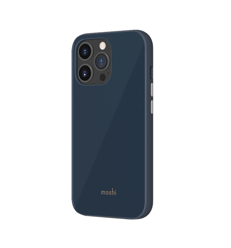 Moshi iGlaze Slim Hardshell Case Slate Blue for iPhone 13 Pro (99MO132533)