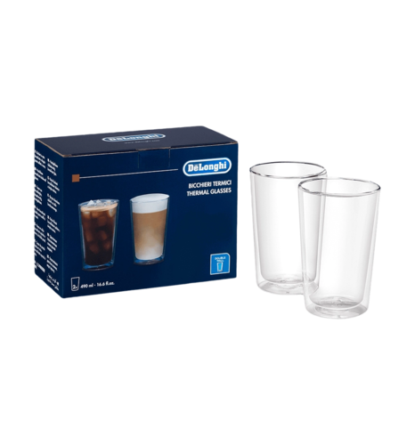 Набір склянок DELONGHI DLSC319 DRINKS (2шт) 490 ML
