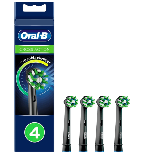 Насадка для електричної зубної щітки BRAUN Oral-B Cross Action EB50BRB CleanMaximiser (4)
