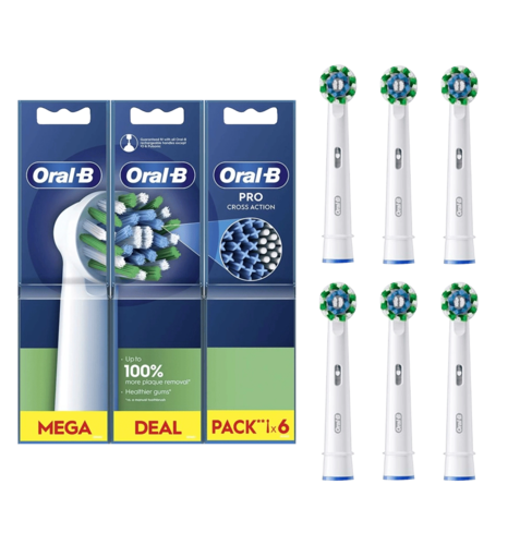 Насадка для електричної зубної щітки BRAUN Oral-B Cross Action EB50RX (6)