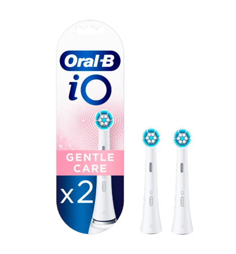 Насадка для електричної зубної щітки BRAUN Oral-B iO RB Gentle Care Білі (2)