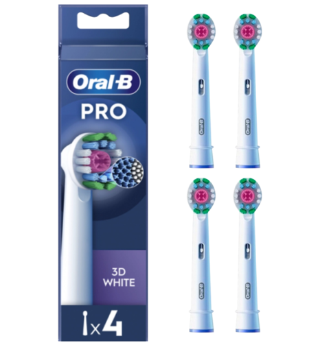 Насадка для електричної зубної щітки BRAUN Oral-B PRO 3D White EB18pRX (4)