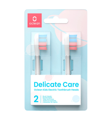 Насадка для зубної електрощітки Oclean P3K1 Brush Head Kids White 2шт (6970810552546)