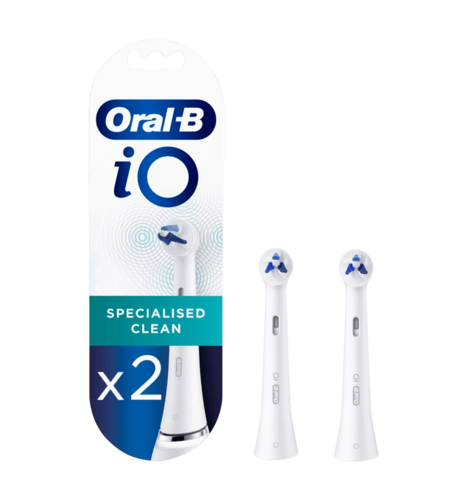 Насадки для електричної зубної щітки BRAUN Oral-B iO Specialised Clean White (2)