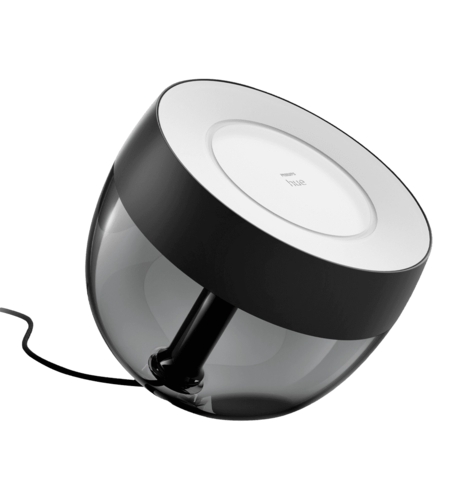 Настільний світильник розумний Philips Hue Iris, 2000K-6500K, RGB, ZigBee, Bluetooth, димування, чорний (929002376201)