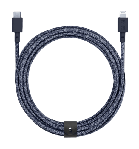 Native Union Belt Cable XL USB-C to Lightning Indigo (3 m) (BELT-CL-IND-3-NP)