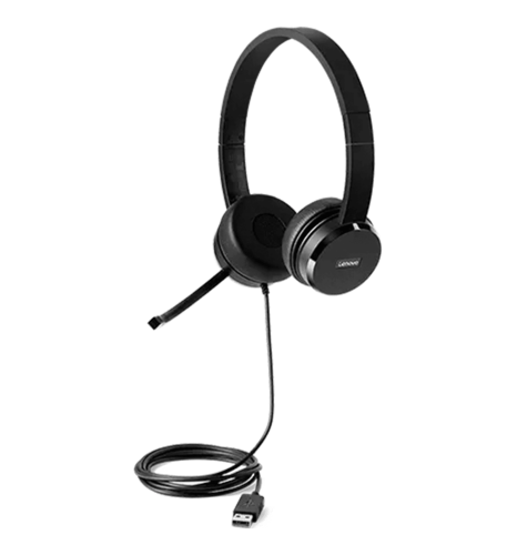 Навушники Lenovo 100 Stereo USB Headset 100