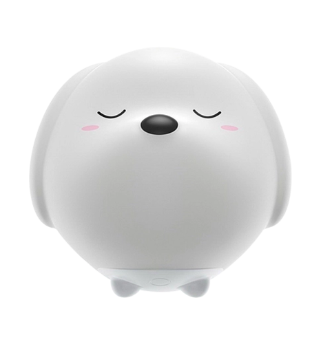 Ночник Baseus Cute Doggie Silicone White (DGAM-B02)