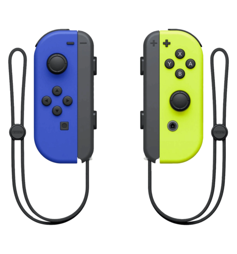 Nintendo Joy-Con Blue Yellow Pair (45496431303)