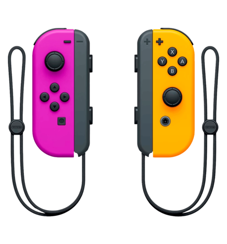 Nintendo Joy-Con Purple Orange Pair (45496431310)