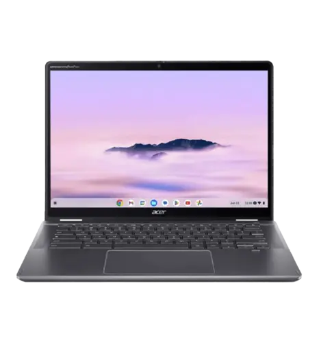 Ноутбук 14" Acer Chromebook Plus Spin 514 CP514-4HN (NX.KYQEU.002) Intel 5-120U/8GB/F256GB/UMA/ChromeOS/Gray