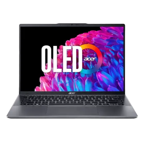 Ноутбук 14" Acer Swift Go 14 SFG14-63 (NX.KYLEU.002) OLED/AMD R5-8645HS/16GB/F1TB/UMA/Lin/Gray