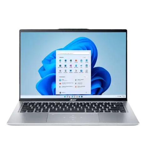 Ноутбук 14" Acer Swift Go 14 SFG14-73 (NX.KSGEU.005) OLED/Intel U7-155H/32GB/F1TB/UMA/Win11/Silver