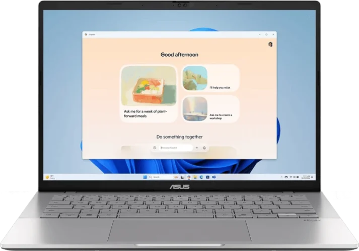 Ноутбук 14" Asus Vivobook S14 S3407VA-LY069 (90NB1681-M005X0) IPS/Intel Core 5 210H/16GB/F512/Intel UHD Graphics/DOS/Silver