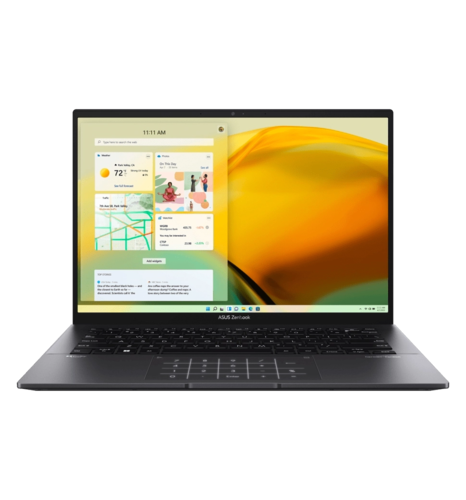 Ноутбук 14" ASUS Zenbook 14 UM3402YA-KP751/AMD R5 7430U/16GB/1TB SSD/AMD Radeon/DOS/Black