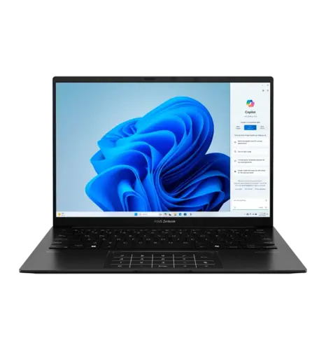 Ноутбук 14"  ASUS Zenbook 14 UM3406HA-PP025X(90NB1271-M000W0)/AMD R7-8840H/16GB/1TB/UMA/Win11P/Black