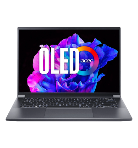 Ноутбук 14.5" Acer Swift X SFX14-71G OLED (NX.KEVEU.005)/Intel i7-13700H/32GB/1TB SSD/NVD 4050-6/W11H/Grey