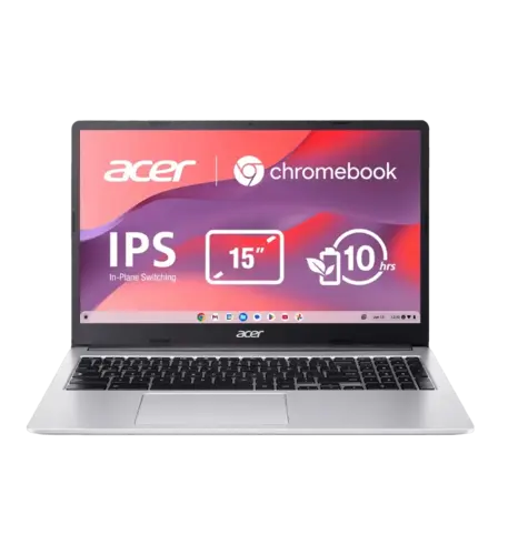 Ноутбук 15" Acer Chromebook CB315-4H (NX.KB9EU.001) Intel C N4500/8GB/F128GB/UMA/ChromeOS/Silver