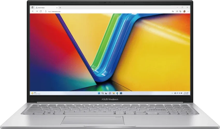 Ноутбук 15.6" ASUS Vivobook 15 X1504VA (X1504VA-BQ500) IPS/Intel Core i3-1315U/16GB/F512/Intel UHD Graphics/DOS/Silver