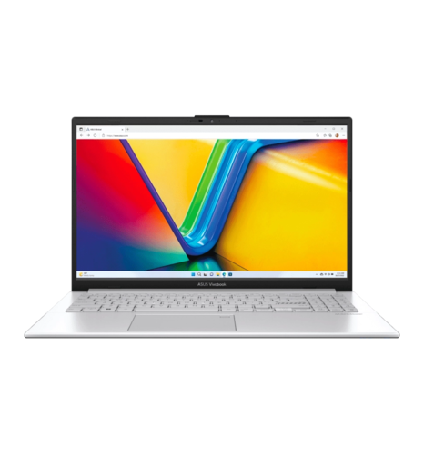 Ноутбук 15.6" ASUS Vivobook Go 15 E1504FA-BQ008/AMD R5 7520U/8GB/512SSD/AMD Radeon/DOS/Silver