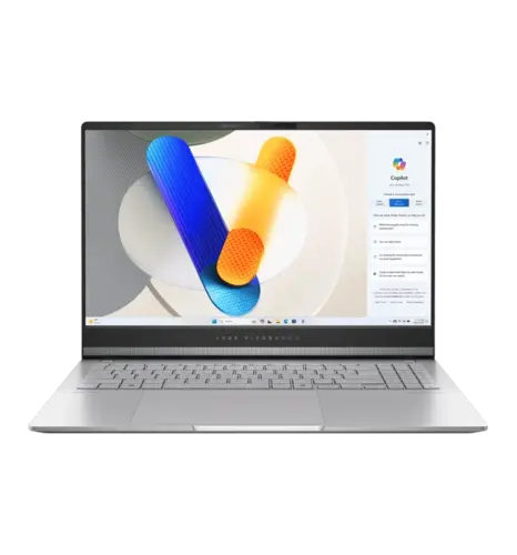 Ноутбук 15.6" ASUS Vivobook S 15 M5506UA-MA055 (90NB1473-M002E0) OLED/AMD R7-8845HS/32GB/1TB/UMA/noOS/Gray