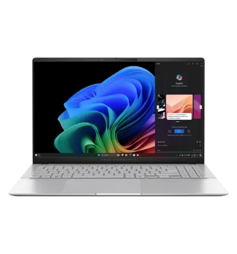 Ноутбук 15.6" ASUS Vivobook S 15 S5507QA-MA044W (90NB14Q2-M004D0) OLED/Qualcomm X Plus X1P 42 100/16GB/512GB/UMA/Win/Gray