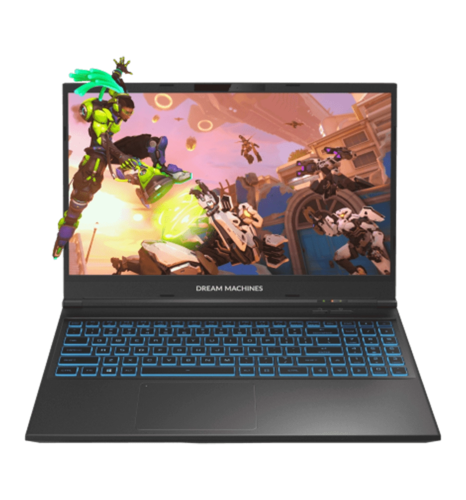 Ноутбук 15.6" Dream Machines RG3060-15UA33/Intel i5-12500H/16GB/1TBSSD/NVD 3060-6/DOS/Black