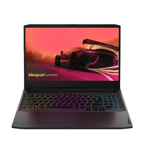 Ноутбук 15.6 LENOVO 15ACH6 (82K202DCRA)/R5 5500H/16/512/RTX 2050 4GB/DOS/BL /Shadow black