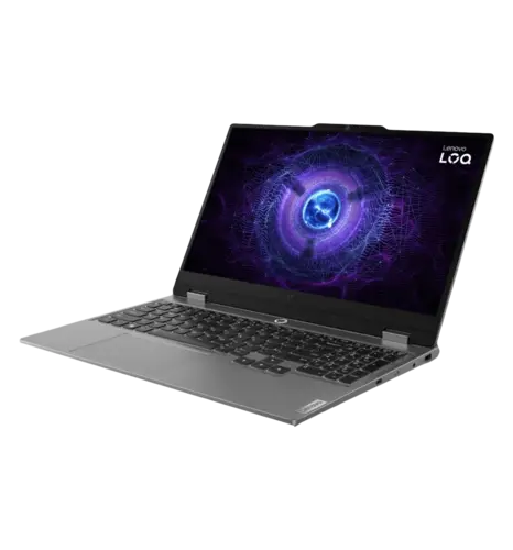 Ноутбук 15,6" Lenovo LOQ 15IAX9 (83GS00MVRA) Intel i5-12600HX/16/512/RTX 3050 6GB/DOS/BL/Luna Grey
